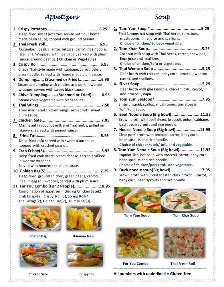 Thai For You Menu image 3